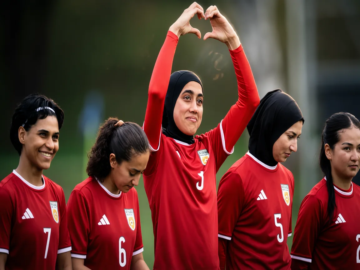Banned at Home, Afghan Women Rebuild Their Football Identity 8,000 Miles Away