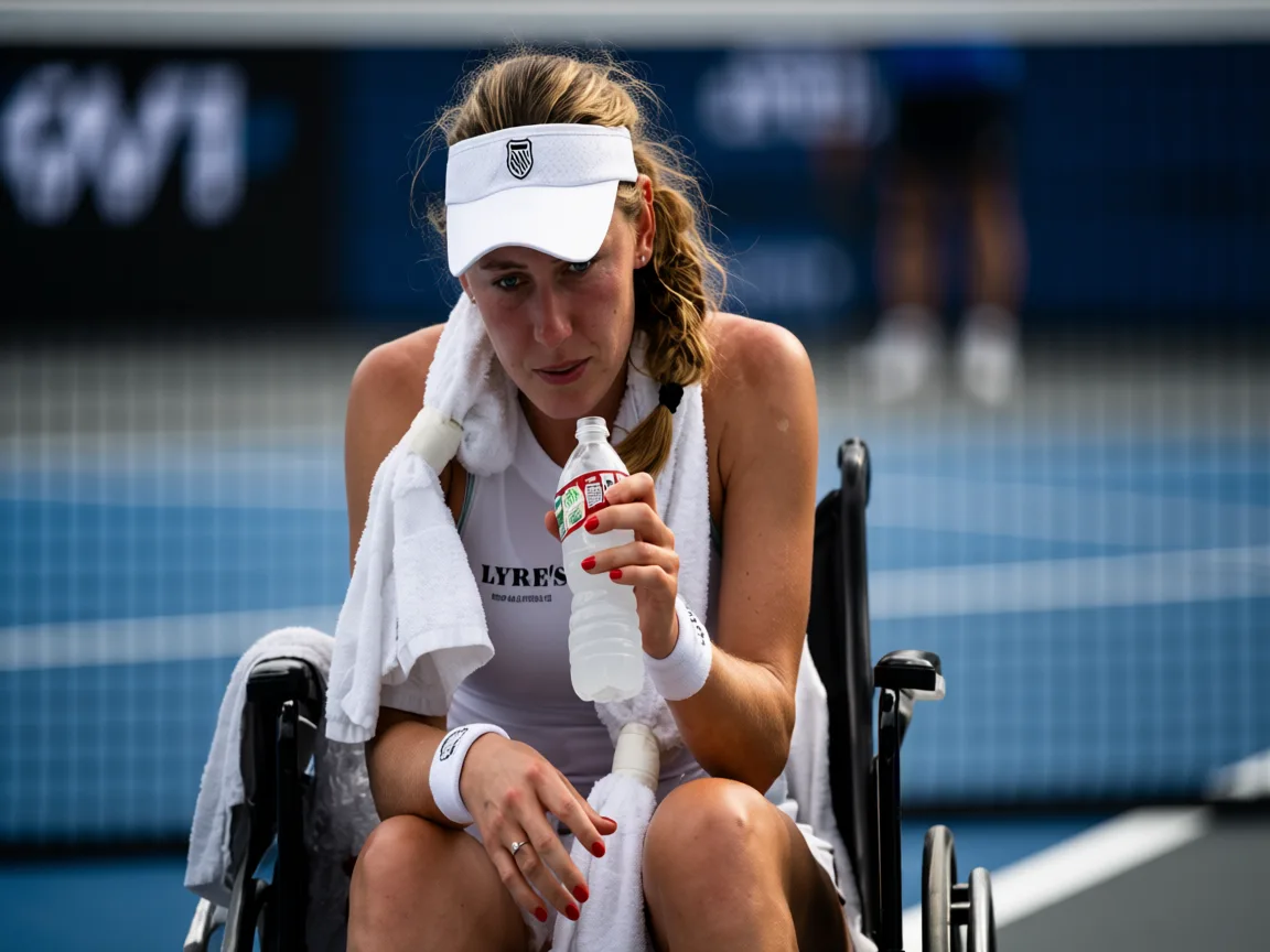 Alexandrova Collapses in Memphis 34C Heat: Tennis Has a Scheduling Problem