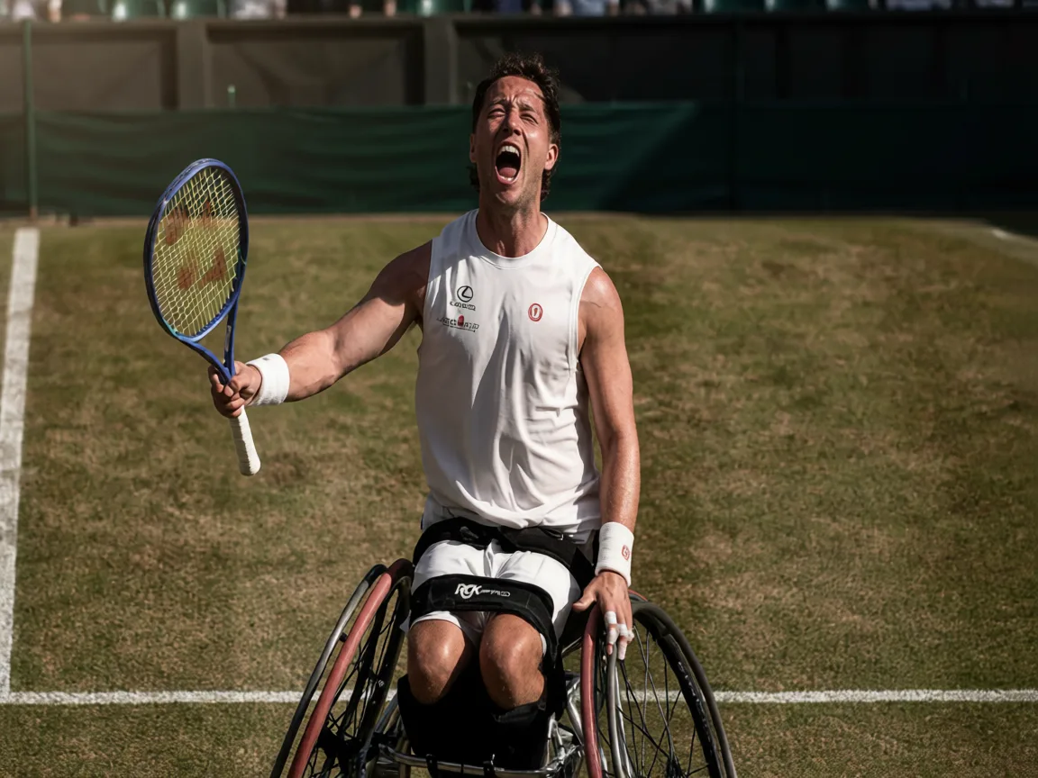 Alfie Hewett's Fifth Straight Wimbledon Final Is Study in Quiet Steel
