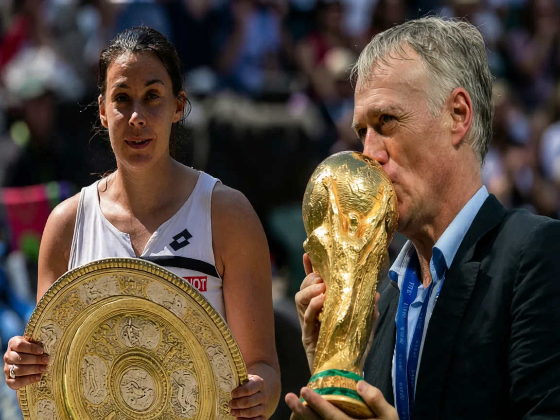 From Wimbledon to Clairefontaine: The Bartoli-Deschamps Bond