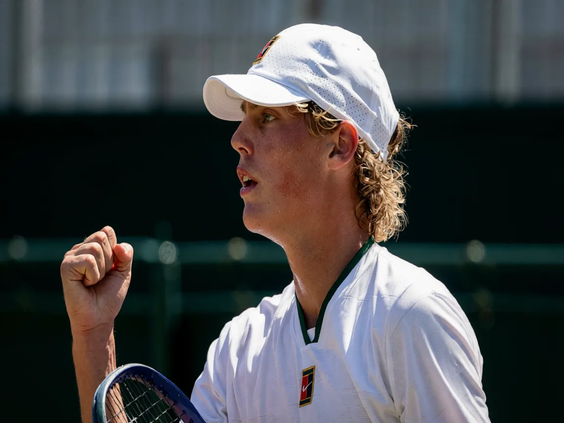 Like Father, Like Son: Cruz Hewitt One Win From Wimbledon Glory