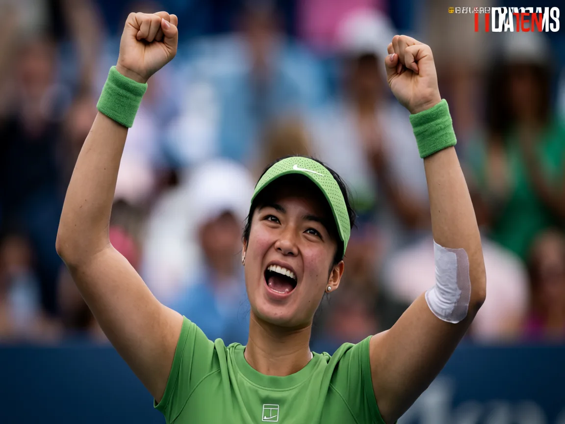 Eala's Left-Handed Geometry Ends Osaka's Washington Run