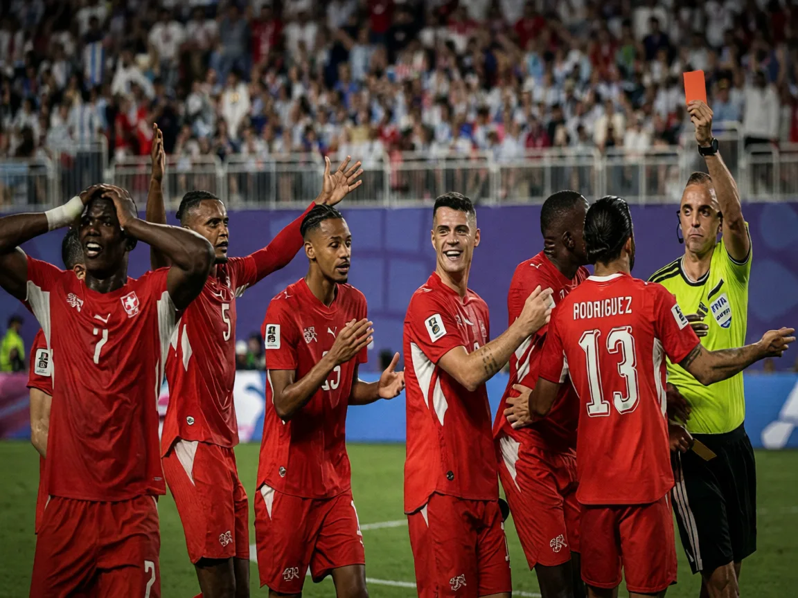 Embolo Makes World Cup History With Bizarre Red Card