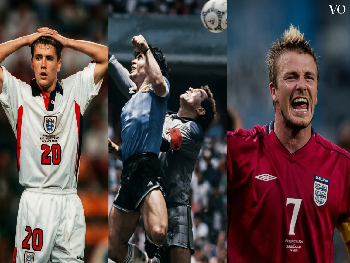 Blood, Hand of God and Beckham: England vs Argentina's World Cup War