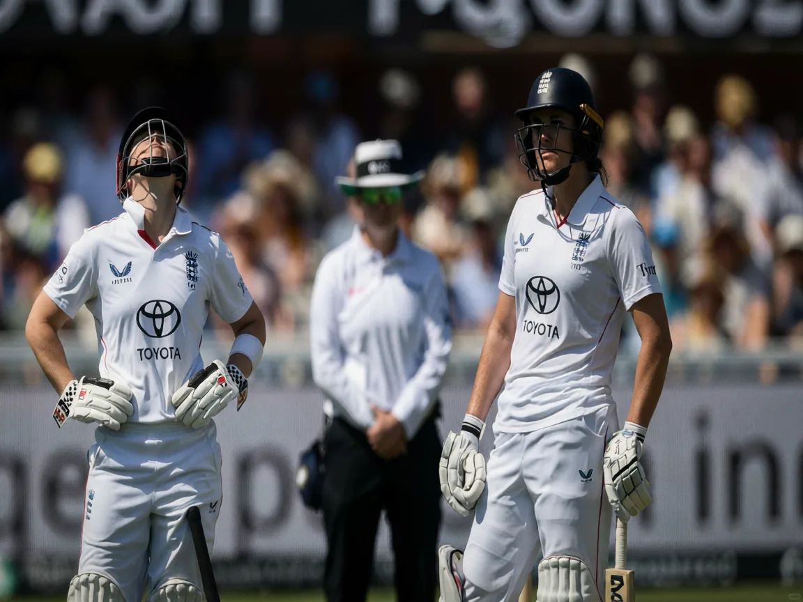 Lord's Collapse: England's Top Order Crumbles Under India's Sustained Pressure