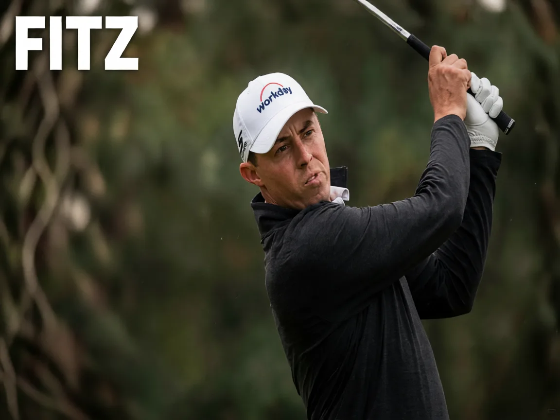 Fitzpatrick Shares Scottish Open Lead Before Fog Halts Play