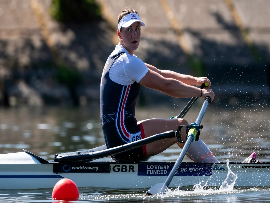 Henry and Pritchard Strike Gold for GB at European Rowing Championships