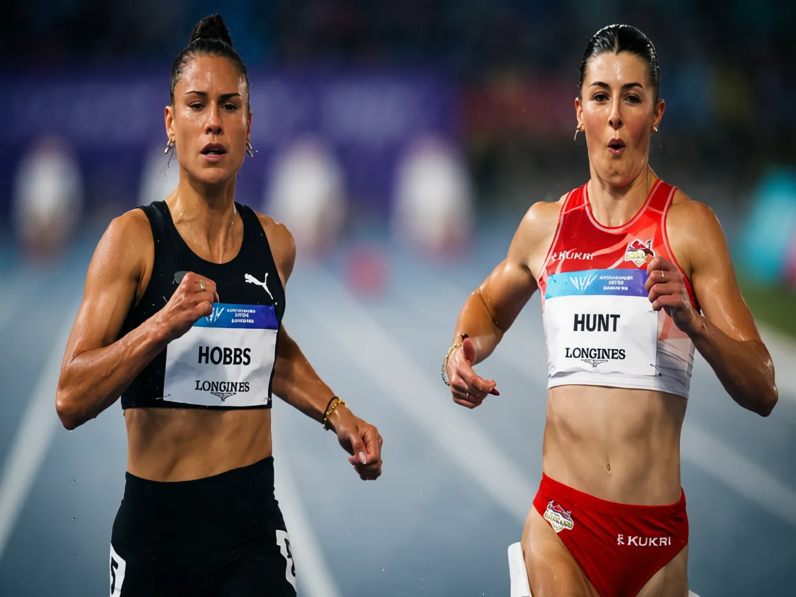 Glasgow Monsoon Tests Commonwealth Athletes As Amy Hunt Defies Flood