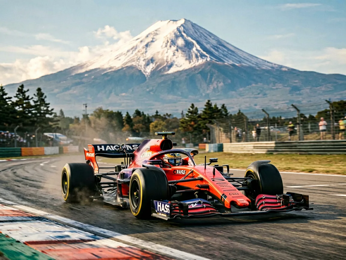 Haas Turns Fuji Into Toyota Talent Showcase