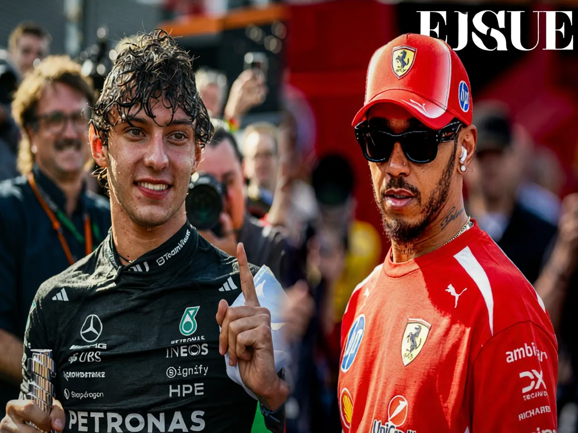 Antonelli Shines as Hamilton Struggles Through Italian GP Chaos