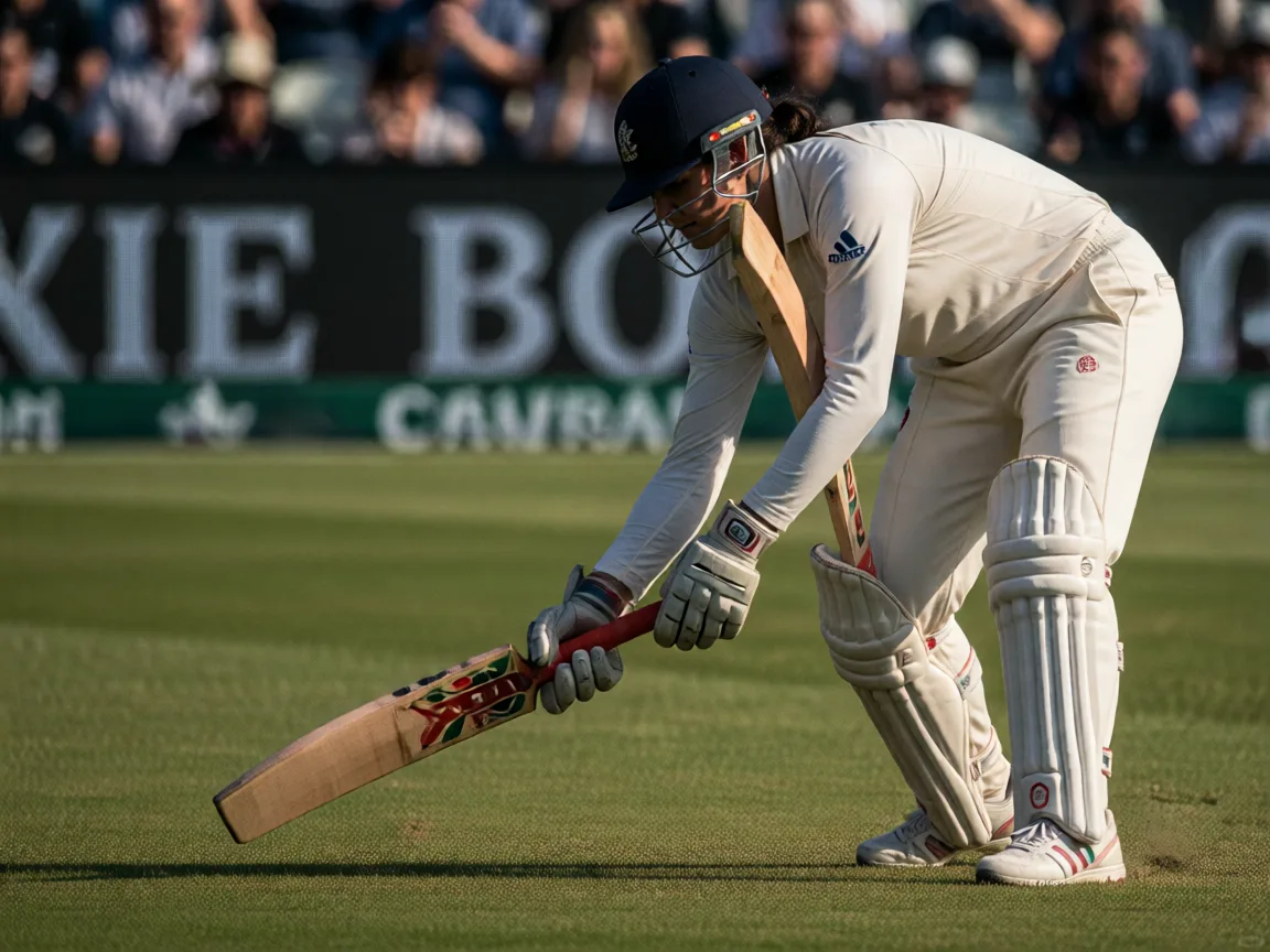 Jones Stuns Lord's: Diving Catch Ends Mandhana's Century Dream