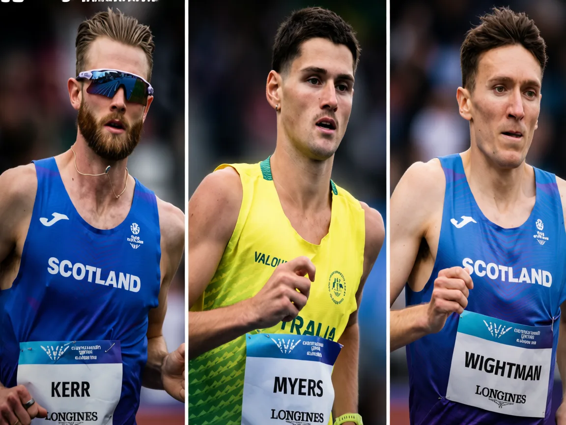 Kerr and Wightman Set for Mile Showdown as Glasgow Eyes Commonwealth Drama