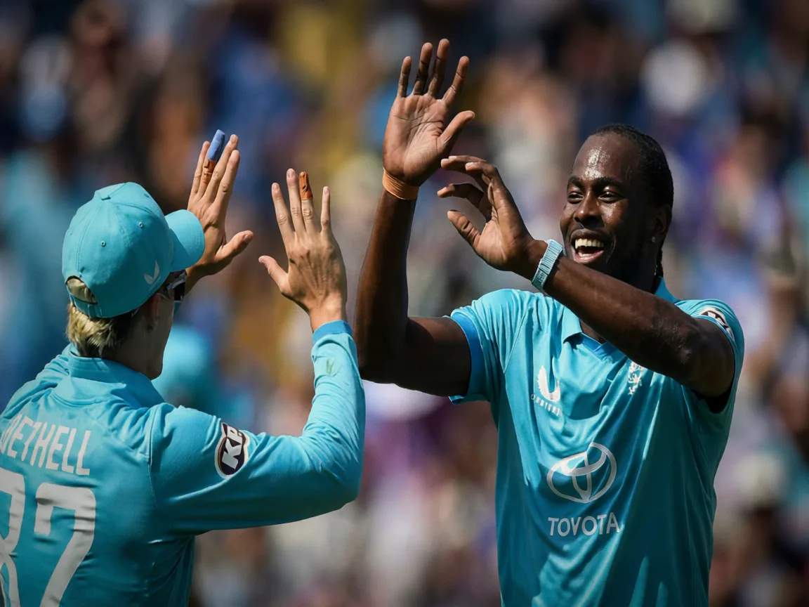 Archer and Rashid Combine to Outfox Kohli in Cardiff Thriller