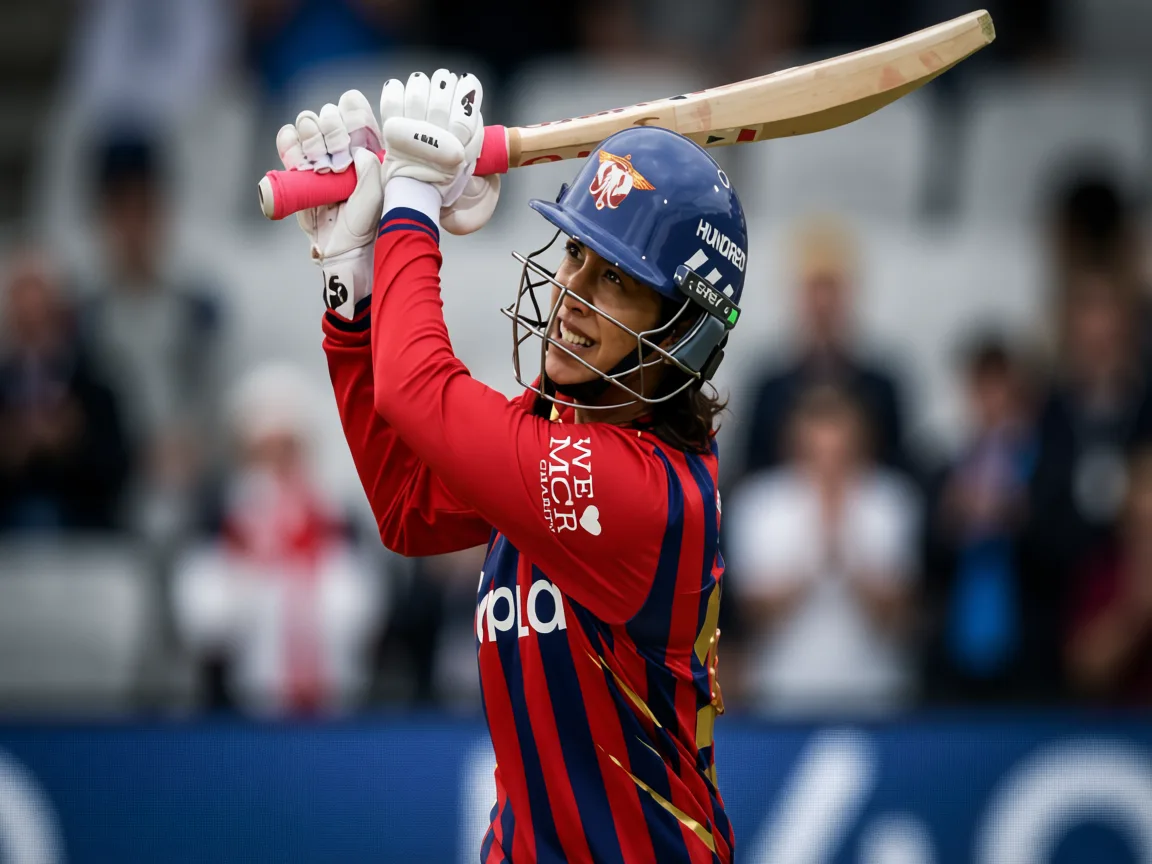 Mandhana's Unbeaten 88 Crushes Sunrisers in The Hundred Chase