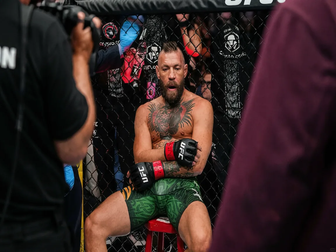 McGregor's Comeback Collapses in 69 Seconds