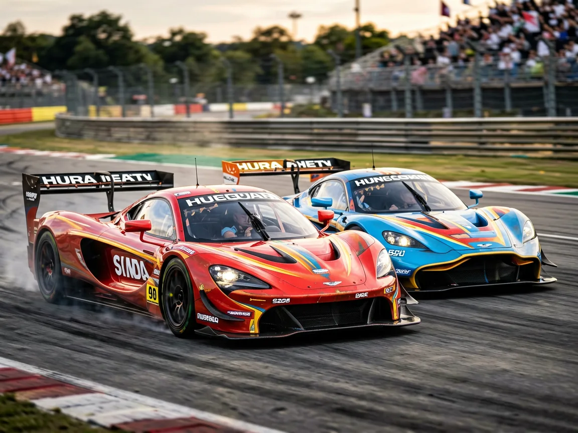 McLaren and Aston Martin Turn Budapest Into a Development Statement
