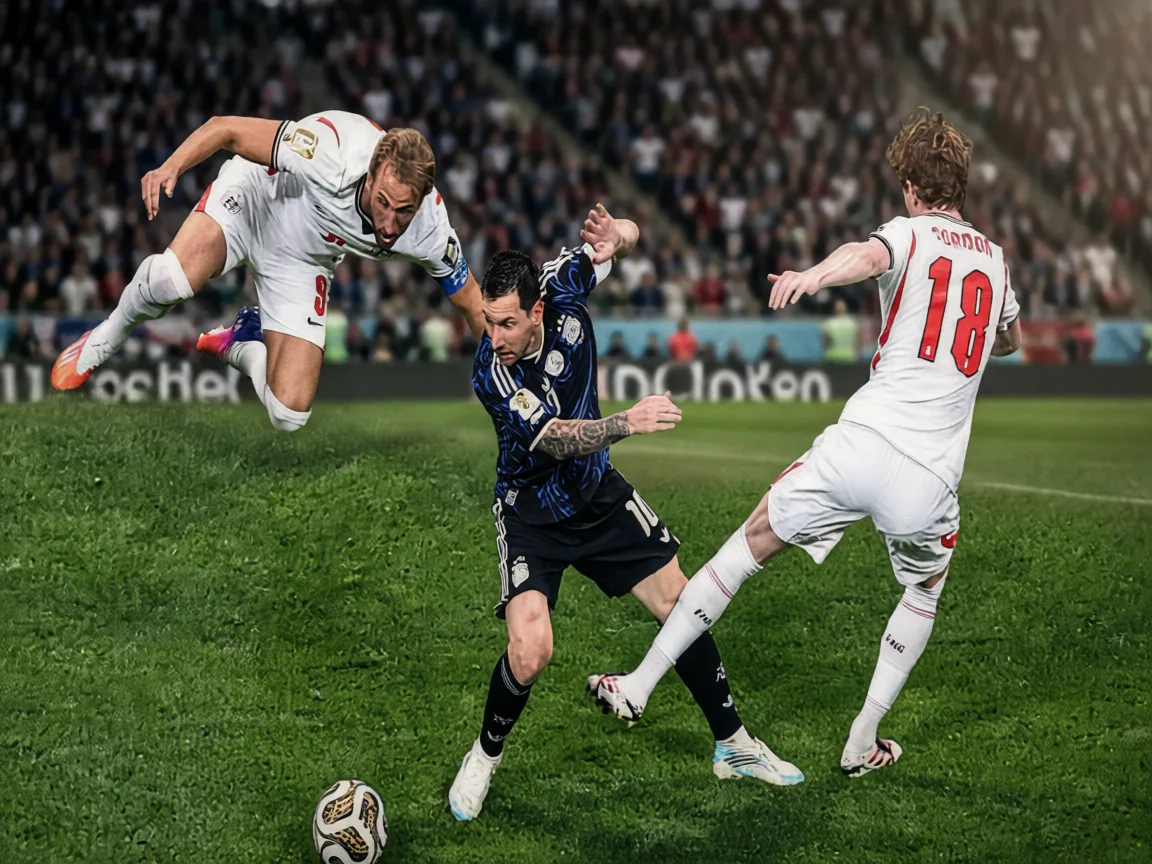 How Messi Became Argentina's Coach on the Pitch to Undo England