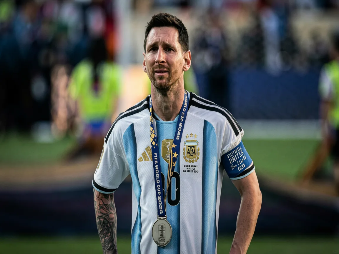Messi Devastated After World Cup Final Loss to Spain