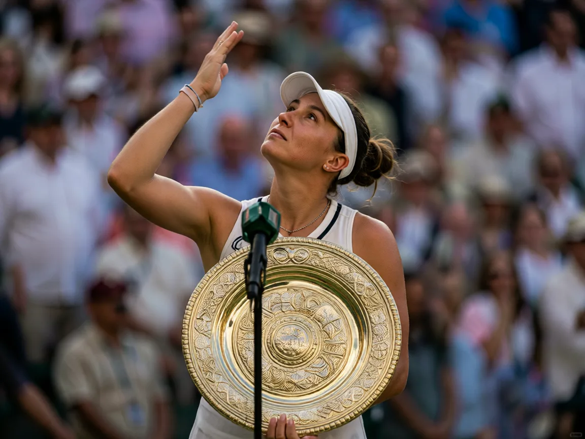 Noskova Conquers Centre Court Chaos to Join Czech Wimbledon Dynasty