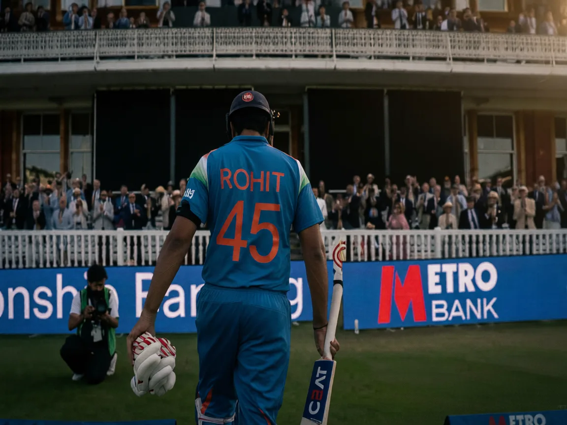 Rohit's Lord's Masterclass: 138 Runs, One Defining Series