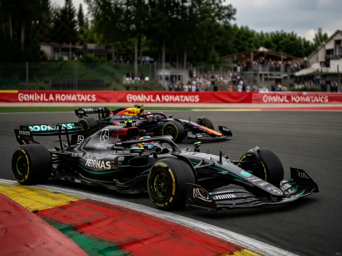 Spa Carnage: Russell Out as Hamilton Clash Triggers Early Safety Car
