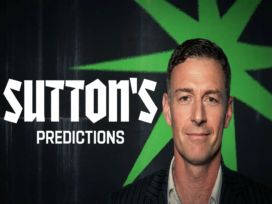 Sutton Projects 2026 World Cup Quarters: England vs Norway Headlines Block