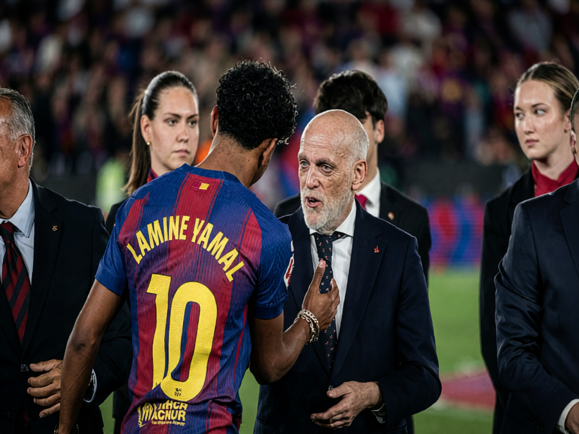 Tebas Slams FIFA’s Complicit Silence Over Balogun Saga