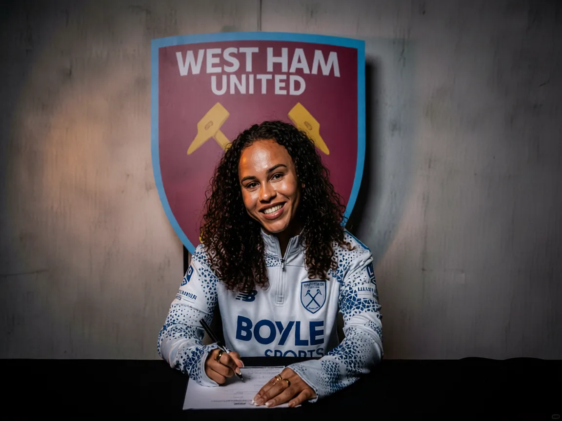 Ebony Salmon Arrives at West Ham: A Statement Move With Sharp Edges