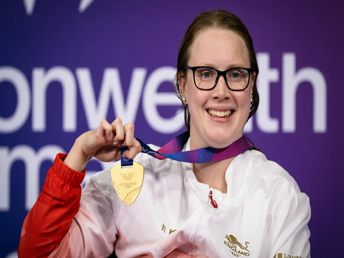 Seventeen Years Away From the Pool, A Father Watches His Daughter Strike Gold